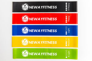Neway Fitness Resistance Loop Band (Set of 5)